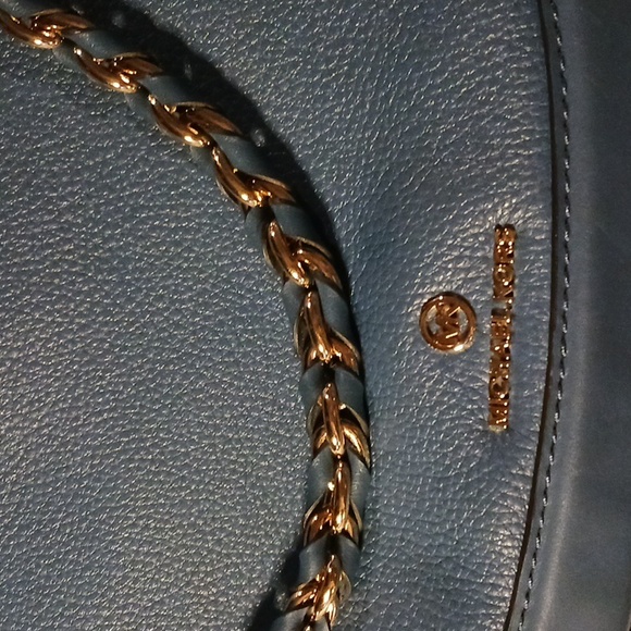 Michael Kors Bags Michael Kors Jagger Messenger Bag Blue Poshmark